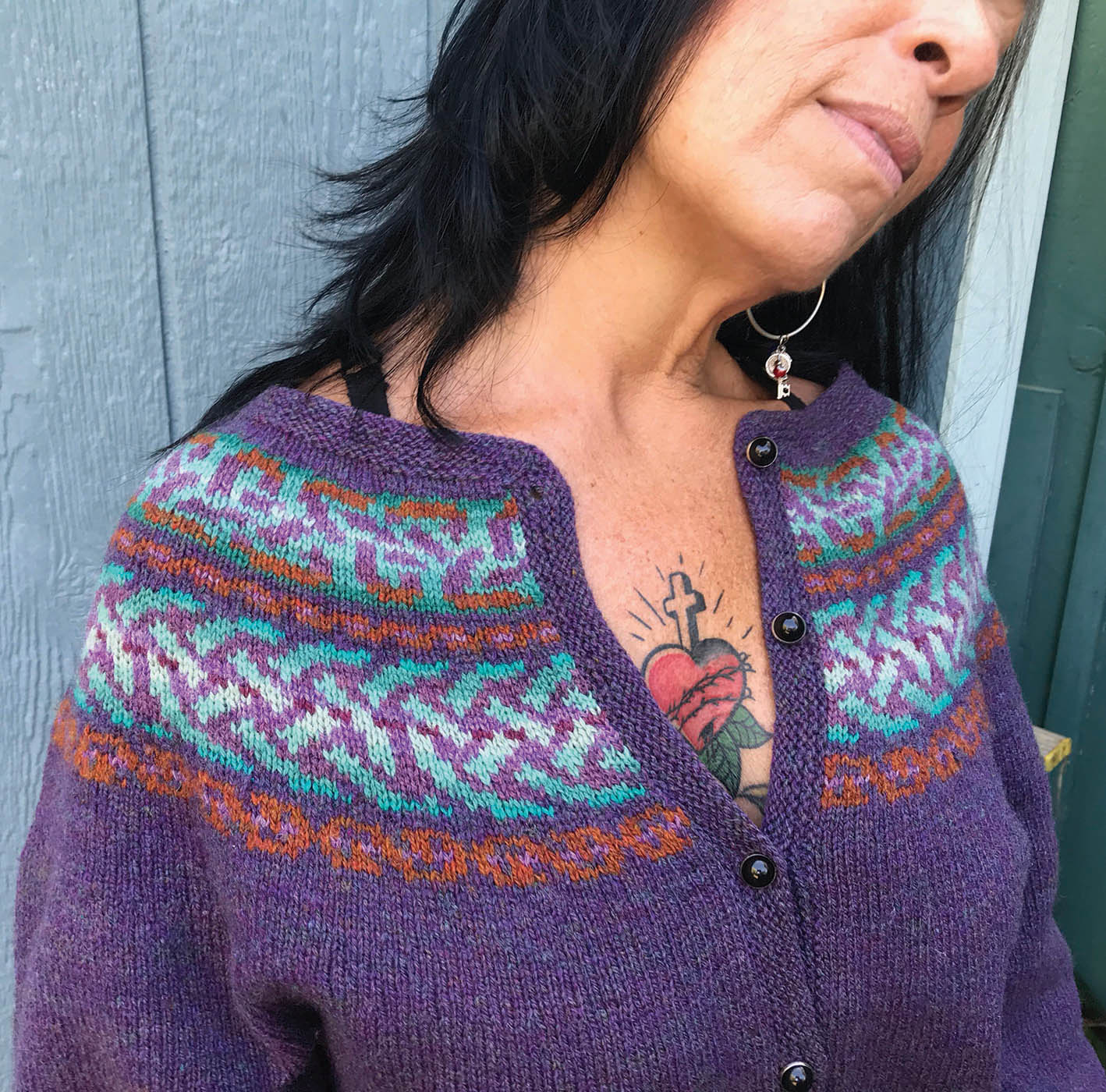 Yoke Cardigan Knitting Pattern Discounts Deals